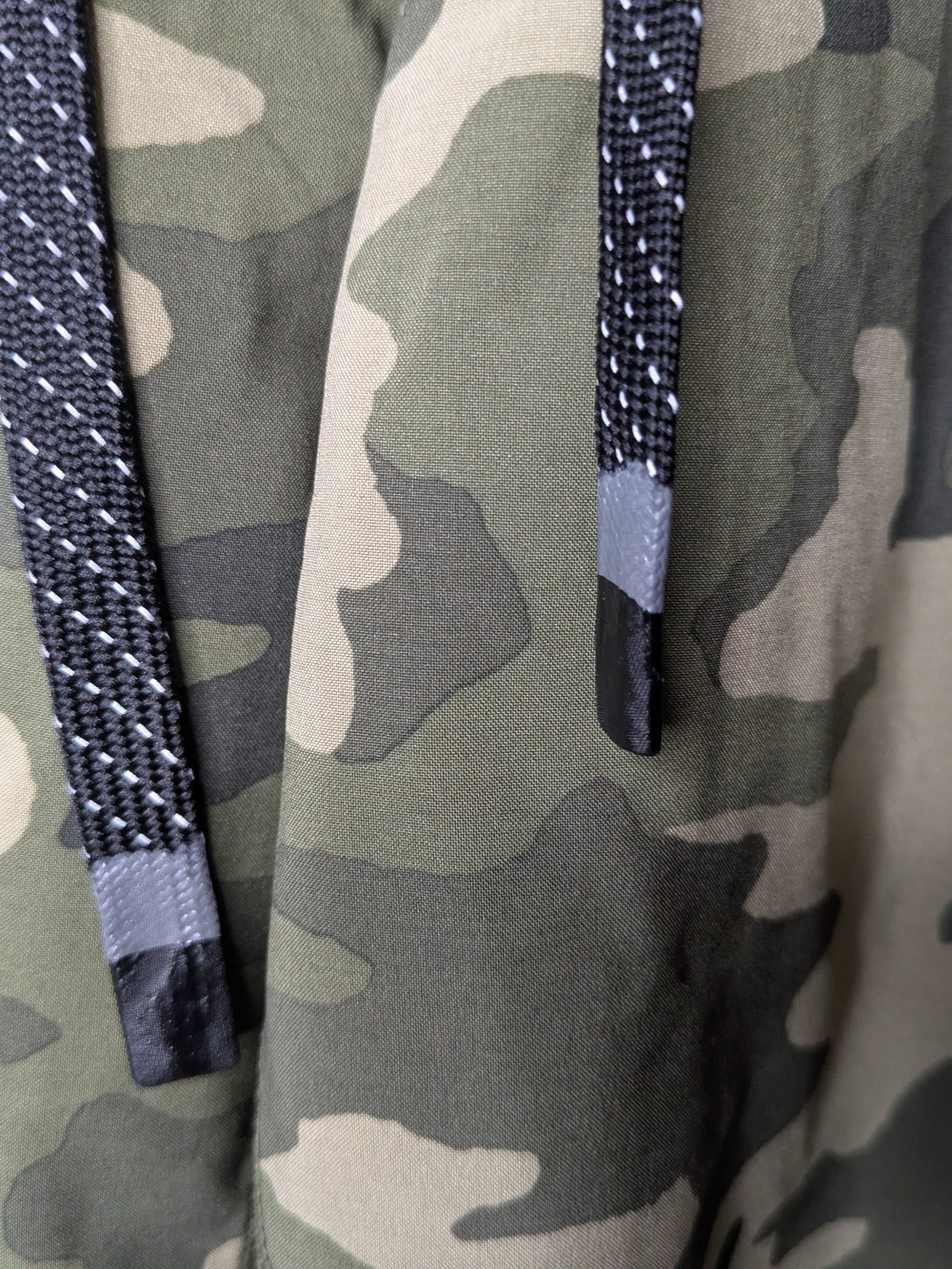 Fabletics Camo Drawstring Active Shorts - Picture 2 of 6